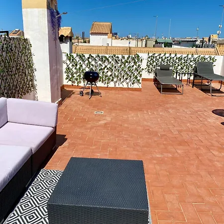 Lägenhet Solarium Escape With Private Roof Terrace And Pool Access *